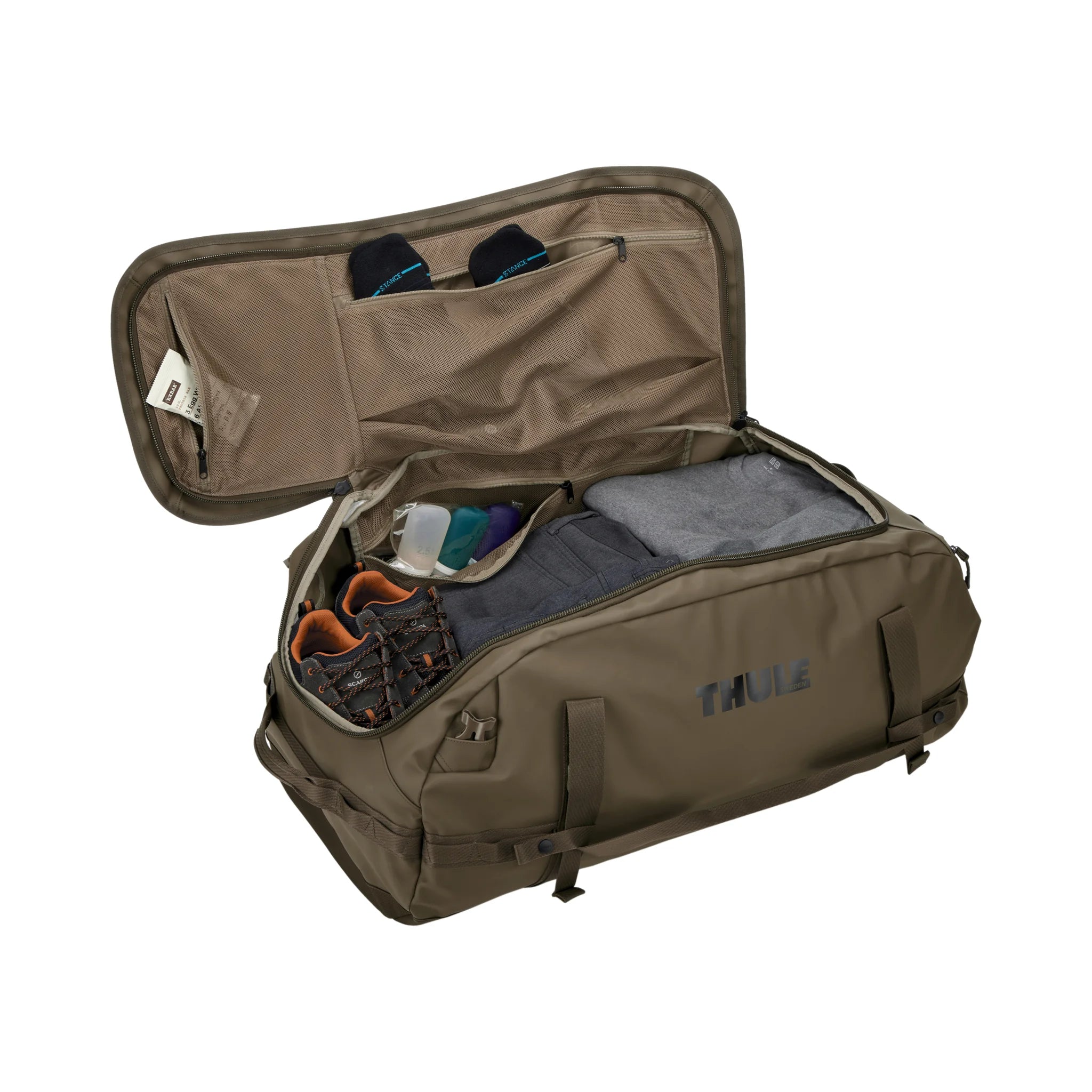 Thule Thule Chasm Recycled Duffel 90L - Deep Khaki – 3205597 – Produktbild 3