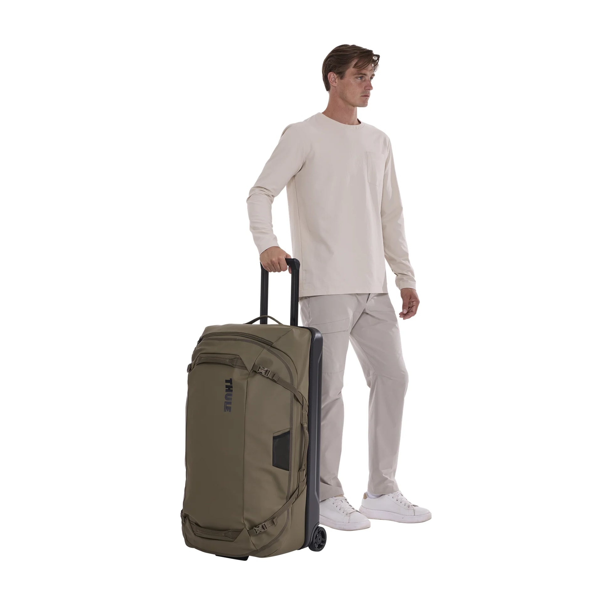 Thule Thule Chasm Recycled Rolling Duffel - Deep Khaki – 3205604 – Produktbild 4