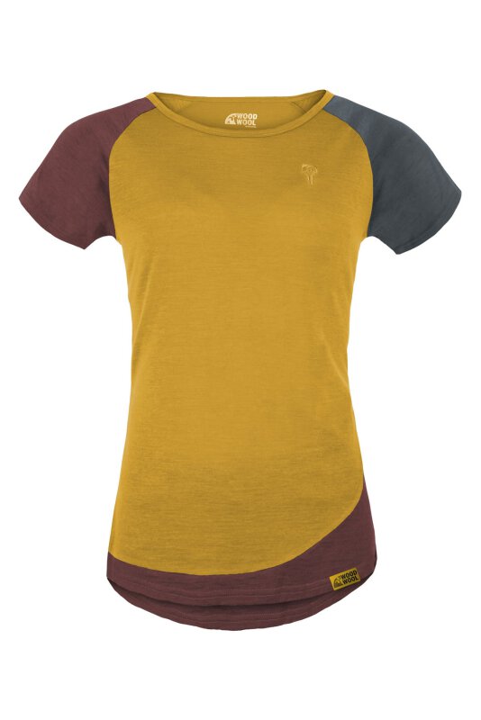 WoodWool T-Shirt Lady Janeway  Daisy Daze Yellow S