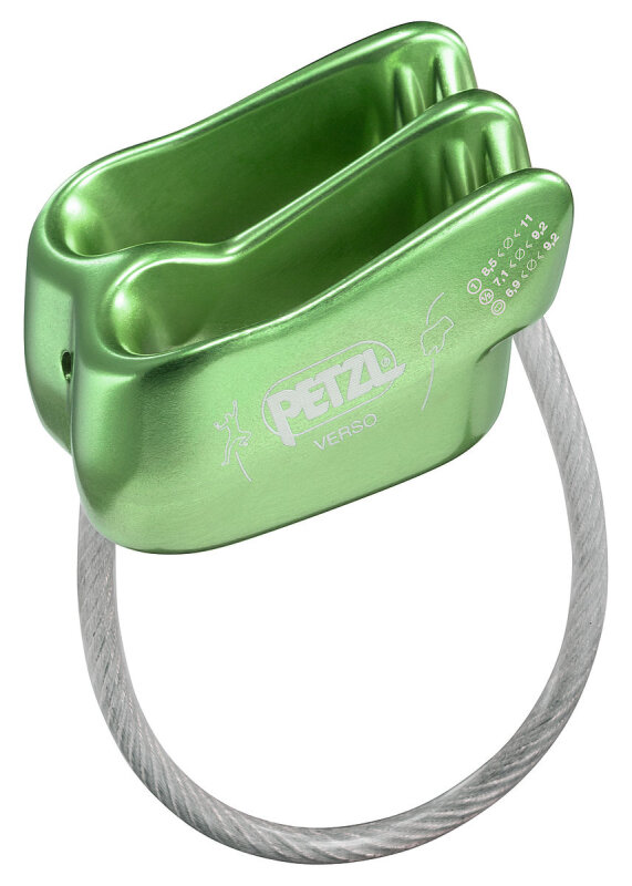 BELAY DEVICE VERSO GREEN
