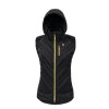 Lightful DownWool Vest W Black - Mustard S