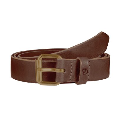 Singi Belt 2.5 cm Leather Brown 95cm