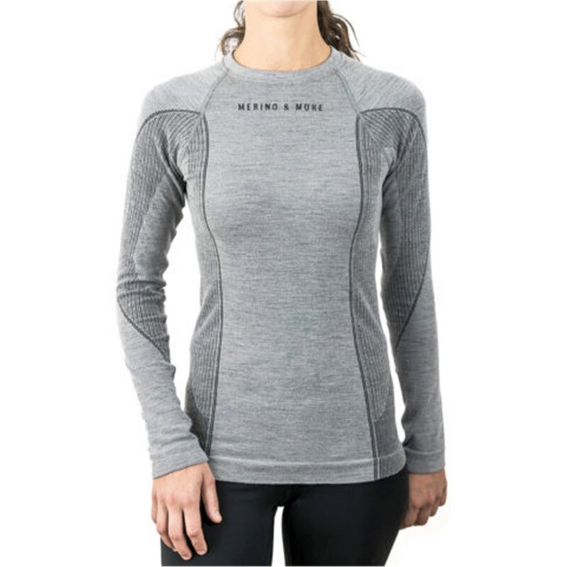 Funktionsunterhemd Damen LS Langarm light-grey - XL