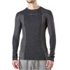 Funktionsunterhemd Herren LS Langarm schwarz/grau – XL