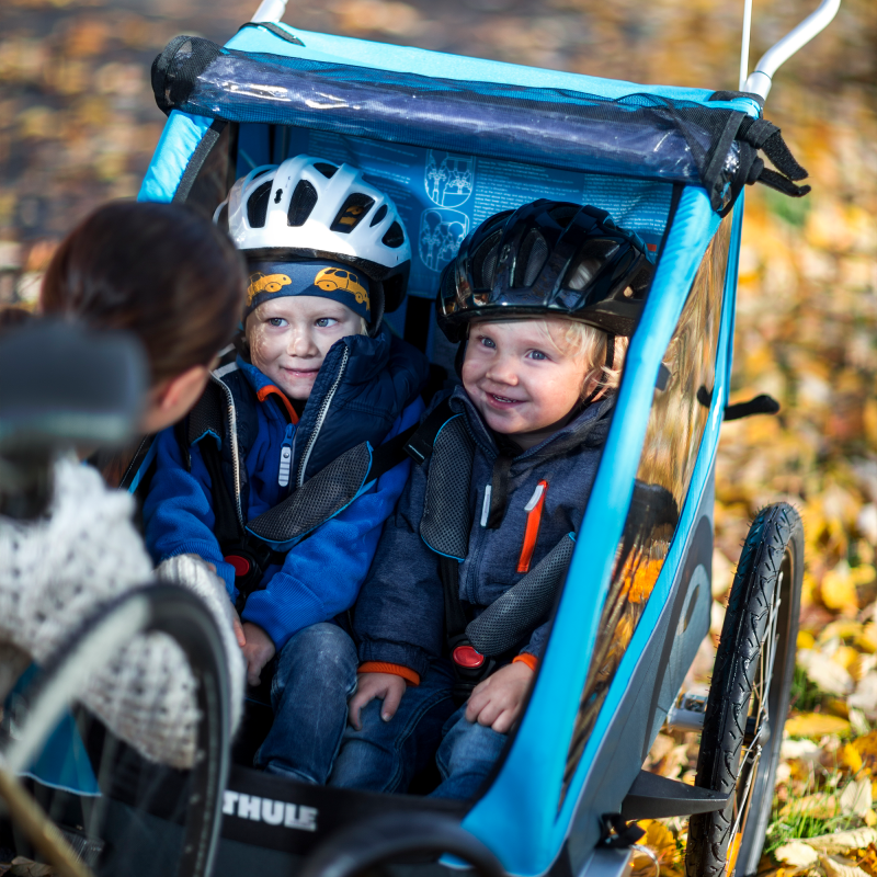 Thule Coaster XT bike trailer Stroll Blue 599 95