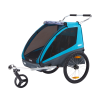Thule Coaster XT bike trailer+Stroll- Blue
