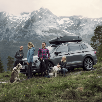 Thule Force XT L - Black Aeroskin